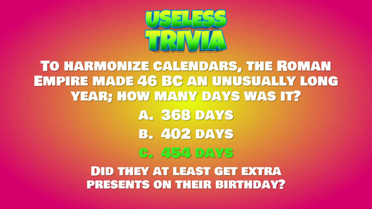 Useless Trivia Round Two image number null